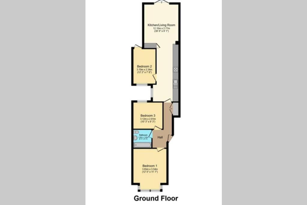 Contemporary 3 Bed Apartment In Hendon Central. Kültér fotó